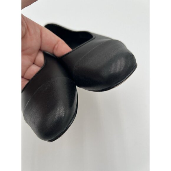 VANELi "Frankie" Black Soft Leather Flats 9.5 Narrow Classic Tailored - Picture 13 of 16
